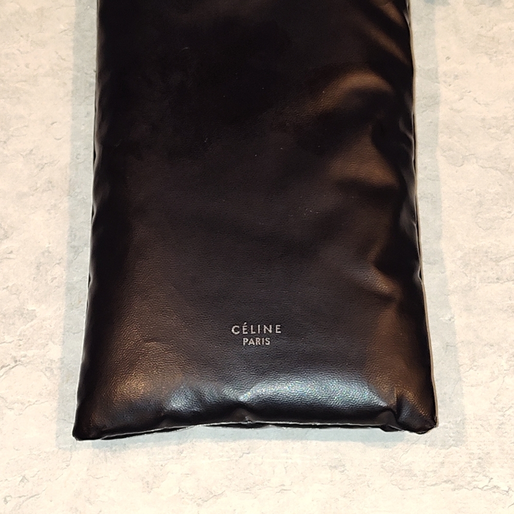 Celine Black Drawstring Pouch Sunglasses/Eye Glasses - Picture 3 of 5